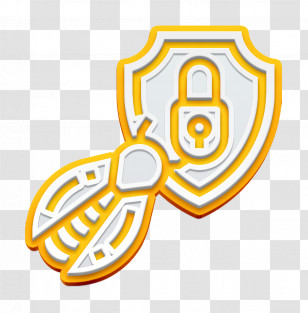 Protection Icon Cyber Crime Icon Virus Icon Transparent PNG