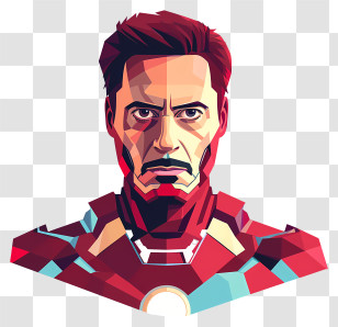 Iron Man - Iconic Superhero In Armor Transparent PNG