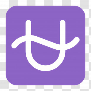 Ophiuchus Emoji - Purple Logo Design Transparent PNG