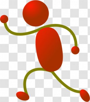 Stick Figure Running Animation Clip Art - Man - Stickman Cliparts Transparent PNG