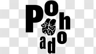 Pohoda Logo - Black Typographic Emblem Transparent PNG