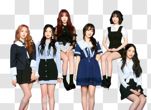 Kpop - Group Of Fashionable Women Transparent PNG