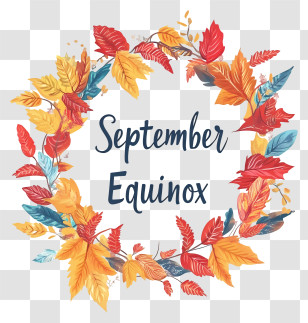 September Equinox - September Equinox Holiday Illustration Transparent PNG
