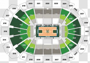 Wisconsin Entertainment And Sports Center Milwaukee Bucks BMO Harris Bradley NBA Arena - Concert - Nba Transparent PNG