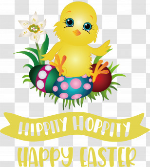 Happy Easter Day Transparent PNG