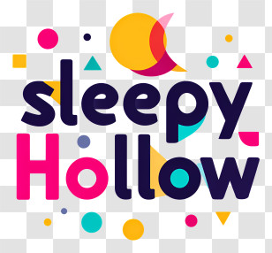 Sleepy Hollow - Sleepy Hollow Playful Lettering Transparent PNG