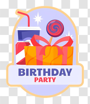 Birthday - Birthday Party Celebration Transparent PNG