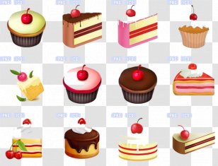 Petit Four Cupcake Icon - Pasteles - Cake Transparent PNG