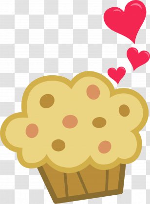 Derpy Hooves Rainbow Dash Muffin Pony T-shirt - Heart Transparent PNG