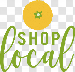 SHOP LOCAL Transparent PNG