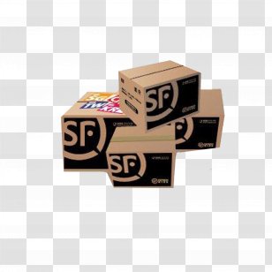 SF Express Courier Logistics - Poster - Box Transparent PNG
