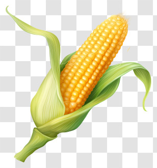 Corn Kernel - Fresh Corn On The Cob Transparent PNG