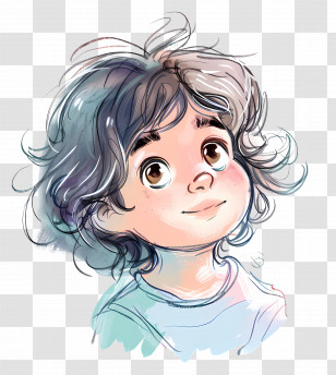 Child - Cute Cartoon Child Illustration Transparent PNG