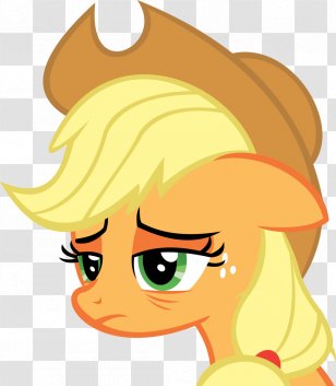 Applejack Rainbow Dash Clip Art Image Vector Graphics - Fictional Character - Tired Transparent PNG