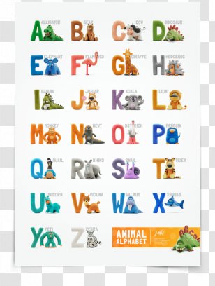 Animals A To Z Alphabet Book ABC Animal Jamboree Eric Carle's - Abc Decoration Transparent PNG