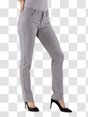 Jeans Waist Leggings Pocket M - Straight Trousers Transparent PNG