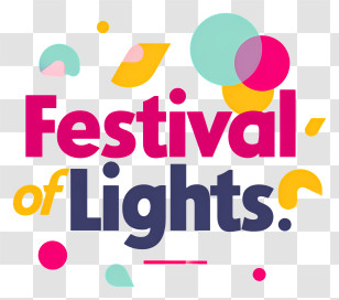 Festival Of Lights - Festival Of Lights Logo Transparent PNG