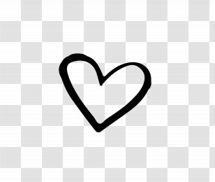 Heart Drawing Hand Drawn Heart Shaped Vector Transparent Png