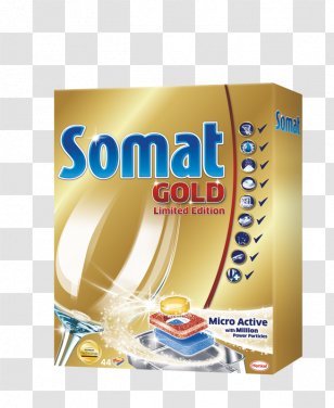 Somat Allegro Dishwasher Brand - Tablet Transparent PNG