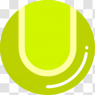 Tennis Ball - Bright Green Tennis Ball Transparent PNG