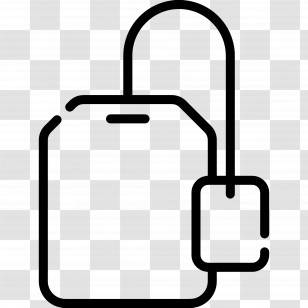 Tea Bag - Simple Tea Bag Illustration Transparent PNG