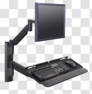Computer Monitors Keyboard Laptop Display Device - Watercolor Transparent PNG