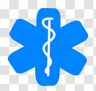 Medicine Symbol - Blue Medical Symbol Transparent PNG