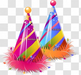Happy Birthday Party Hat Clip Art - Balloon Transparent PNG