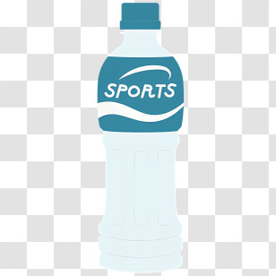 Bottle Of Water - Sports Drink Bottle Transparent PNG