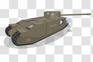 Tank Derpy Hooves Fan Art Artist - Weapon Transparent PNG