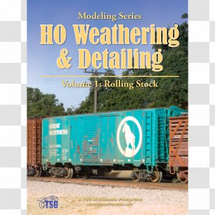 Railroad Car Train Rolling Stock Rail Transport HO Scale - Vehicle Transparent PNG