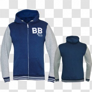 Hoodie T-shirt Glove Bluza - Electric Blue Transparent PNG
