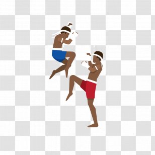 Thailand Clip Art - Thai Fighting Vector Character Modeling Transparent PNG