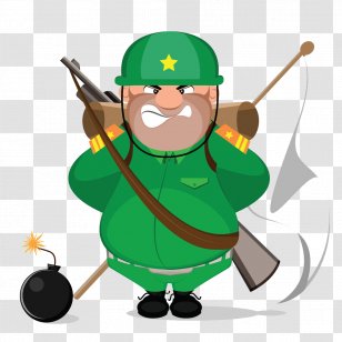 Soldier Military Rank Royalty-free - Army Officer - A Beside Bomb Transparent PNG