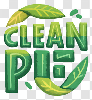 Cleanpng - Clean Pit Green Leaf Logo Transparent PNG