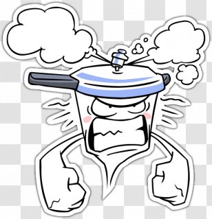 Sticker Film Line Art Clip - Fictional Character - Text Transparent PNG