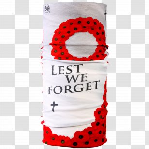 Buff Balaclava Lest We Forget Armistice Day Headgear - Charitable Organization - Ramsey Transparent PNG