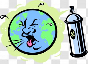 Ozone Layer Depletion Chlorofluorocarbon Ultraviolet - Environment - POLLUTION Transparent PNG