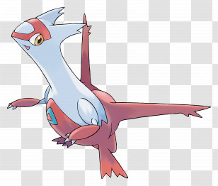 Latias - Mythical Flying Creature Transparent PNG