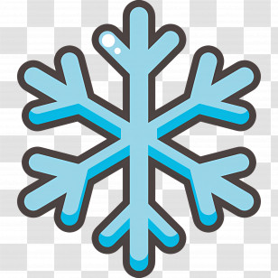 Snowflake - Snowflake Icon Illustration Transparent PNG