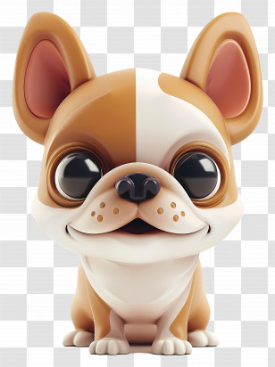 Cute Dog - Cute Dog With Big Eyes Illustration Transparent PNG