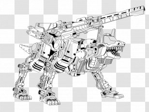 Zoids Line Art DeviantArt - Body Jewellery - Cow Outline Transparent PNG