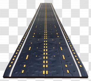 Horizontal Road - Long Road Illustration Transparent PNG