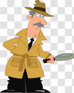 Vector Graphics Detective Clip Art Private Investigator Cartoon - Male ...