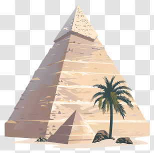 Egypt Pyramid - Ancient Egyptian Pyramid Transparent PNG
