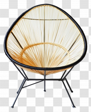 Acapulco Chair - Modern Designer Chair Transparent PNG
