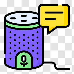 Speaker Logo - Smart Speaker With Voice Command Transparent PNG