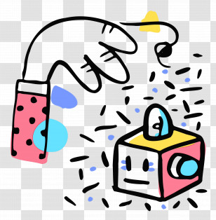 Yellow Line Meter Geometry Mathematics Transparent PNG