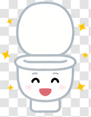 Toilet - Happy Clean Toilet Transparent PNG