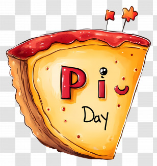 Pi Day - Pi Day Pie Slice Transparent PNG